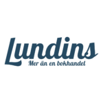 Logotyp för Lundins Bokhandel - Mer än en bokhandel.